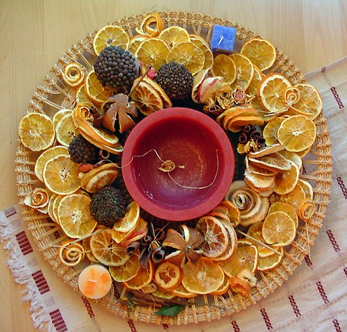 Orange Slices Wreath